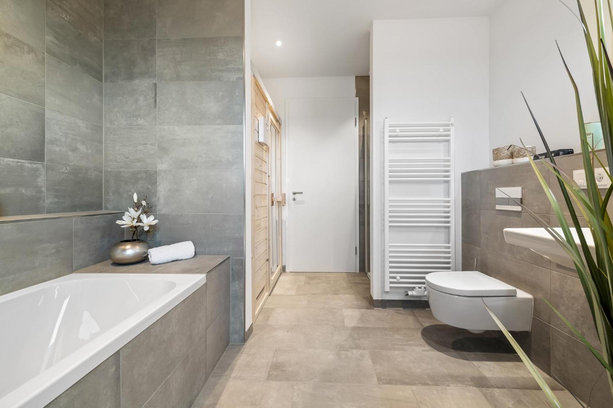 BeachTerraceFour- EG, Meerblick, Terrasse, Kamin, Sauna Olpenitz Exterior foto